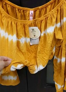 Tie-Dye Crop Top - L Size