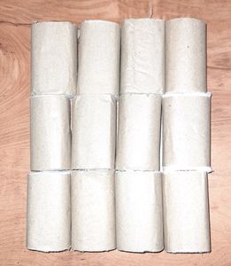 Set Of 12 [6cm × 4mtrs] Handmade Cotton Rolled Bandage