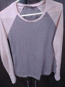 Striped Long Sleeve Top