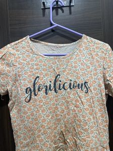 Orange 🍊 Cotton Tshirt