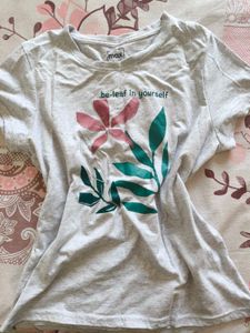 Grey Graphic T-Shirt