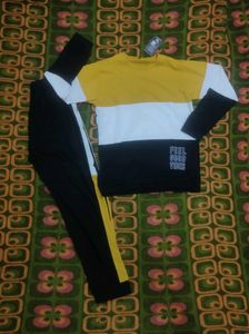 Lower Tshirt Co ord Set