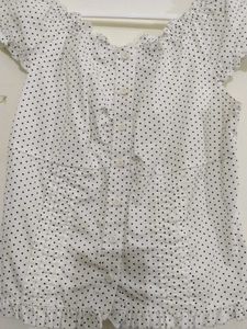 Chic Polka Dot Top