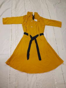 Girls Yellow Dress