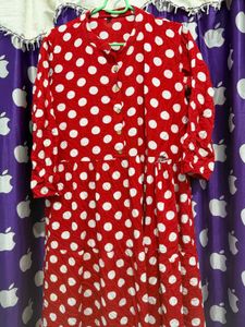 Red Polka Dot dress