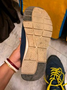 Men's Puma Navy &amp; Yellow Sneakers