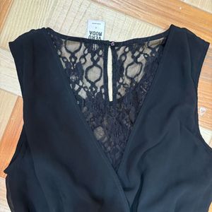 Vero Moda Black Dress With Detailed Back