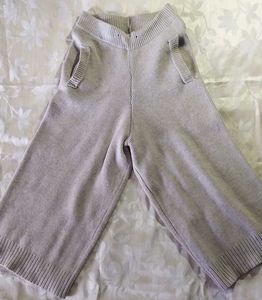 Cozy Knit Wide Leg Pants