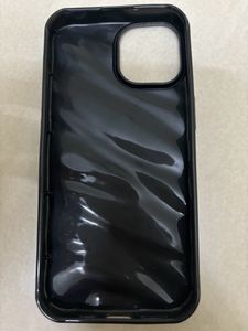 Iph 15 Elegant Black Back Case