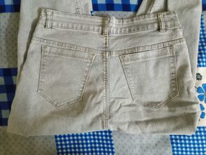 Solid Charcoal Grey Jeans