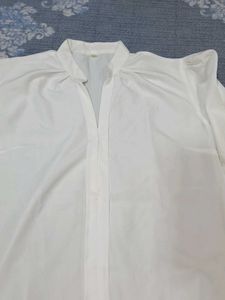Classic White Long Sleeve Top