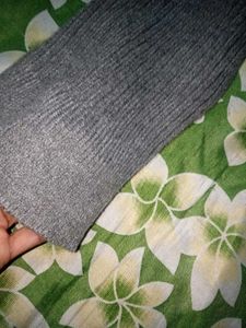 Gray Knit Bolero Shrug