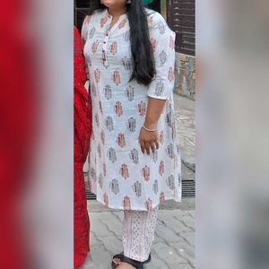 MAX Women Kurta Set Cotton XXL