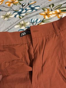 Stylish Wide-Legged Terracotta Pants