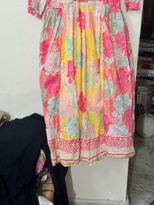 Vibrant ethnic gown