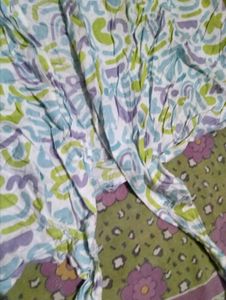 Bohemian Print Tie-Front Blouse