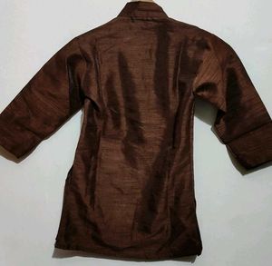 Brown 🟤Bajirao Style Kurta Set 3- 4 Year Boy