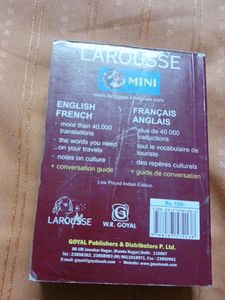 English French Mini Dictionary