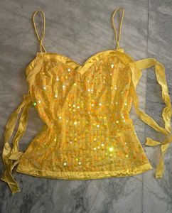 sequin top