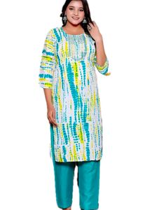 Tie-Dye Kurta Set XL no dupatta included n
