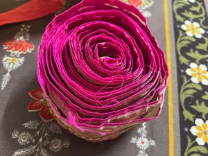 saree lace net with super kadai