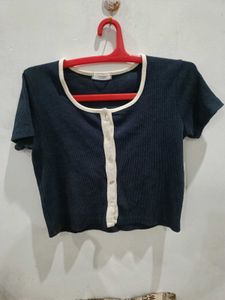 navy blue 💙 top for women