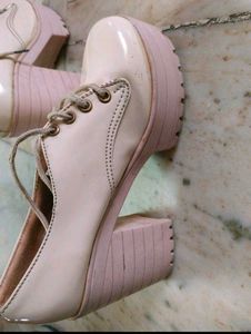 Nude Boots Cum Heels ( Women's)