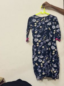 Floral Print Kurta