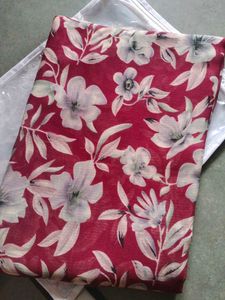 Beautiful Floral Print Saree