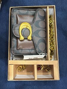 Coach Signature Wallet with Chain
