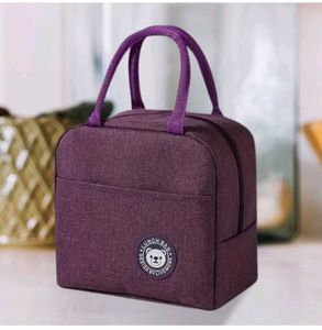 Purple Lunch Bag