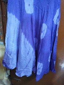 Beautiful Blue Tie-Dye Kurta