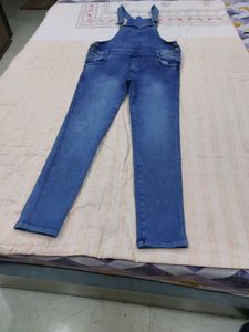 Classic Blue Denim Overalls