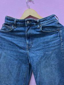 H&amp;M Wide Leg Denim Jeans