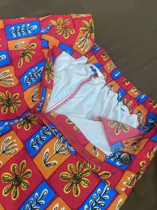 Colorful Floral Print Palazzo Pants