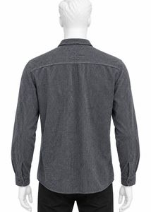 Zara Men's Corduroy Button-Up Shirt