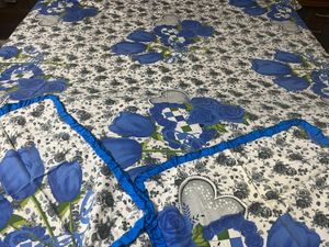 Floral Print Bedsheet with Pillow Covers