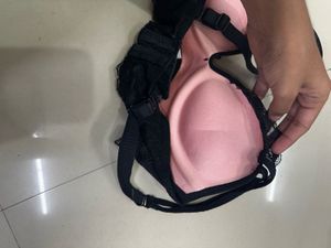 Stylish Pink &amp; Black Padded Bra