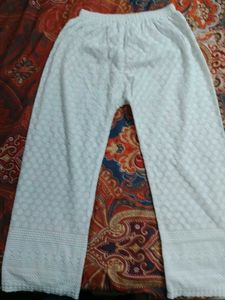 Chikankari Palazzo Pant