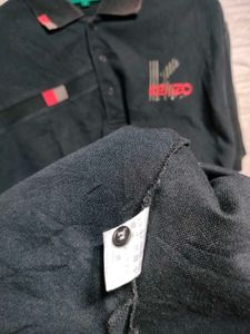 Kenzo Black Polo T-Shirt