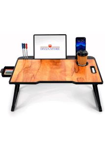 Portable Laptop Desk with Cup Holder