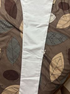 White Elastic Waist Pants