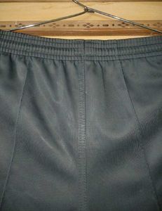 Military Green Track Pants Neon Side Stripes