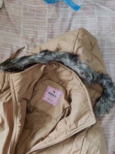 Beige Padded Jacket