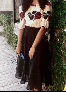 HARPA FIT AND FLARE DRESS
