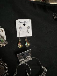 6 pair of new earrings