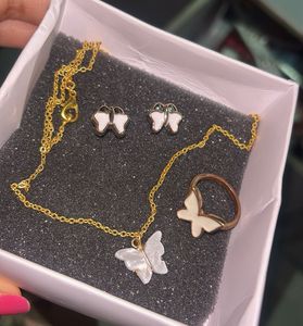 Cute Butterfly Jewelry Set