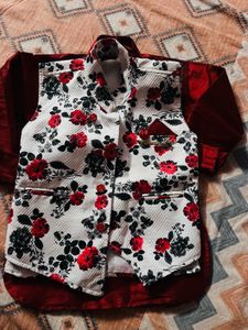 Boys Floral Print Kurta set ( each 499)