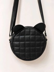 Cute Quilted Round Crossbody Bag