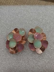 Boho Chic Flower Earrings